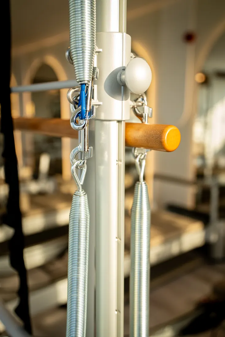 bonPilates apparatus detail at Maison Kalléa, Lusail