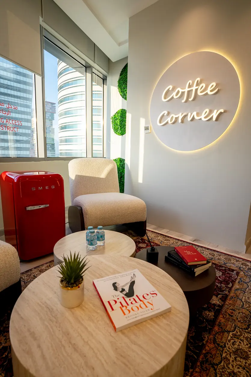 Coffee corner at Maison Kalléa, Lusail